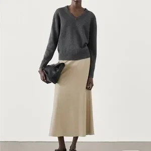Massimo Dutti | Skirts | Massimo Dutti Flared Midi Skirt